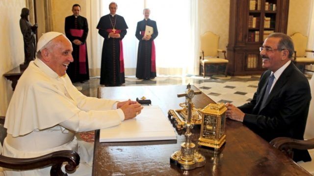 Danilo viajará a Roma para acompañar al papa Francisco en sesión de FIDA