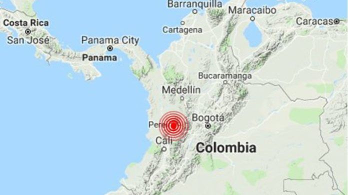 Sismo de magnitud 6,0 sacude gran parte de Colombia