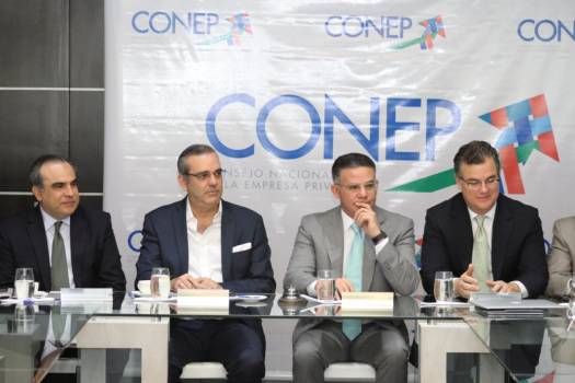 Abinader valora interés del Conep para que el país supere trabas institucionales