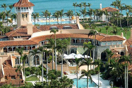 Lujosa casa y club Mar a Lago, donde Trump recibirá a Danilo Medina