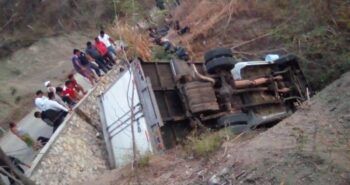 25 Muertos en México tras accidente de un camión