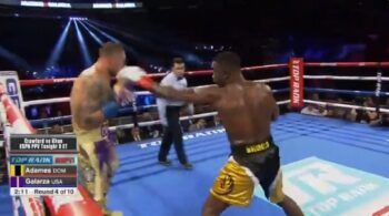 El dominicano Carlos Adames noquea al estadounidense Frank Galarza