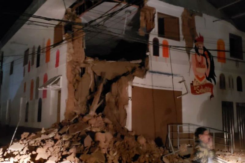 Fuerte Terremoto se registra en Perú; se siente en Colombia, Venezuela y Ecuador