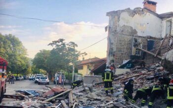 Tres muertos en Italia tras explosión de gas