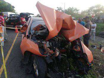 Accidente deja dos muertos próximo a La Vega