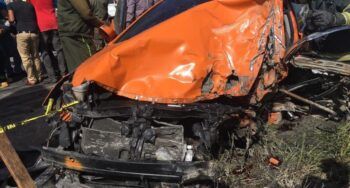 Un muerto y dos heridos en Baní tras accidente