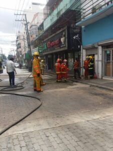 Incendio en el Barrio Chino de SD