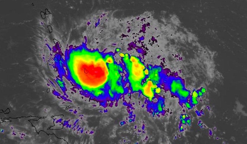 ONAMET emite alertas por condiciones de huracán y tormenta ante el paso de Dorian