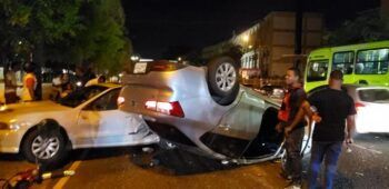 Dos heridos tras accidente en la 27 de Febrero