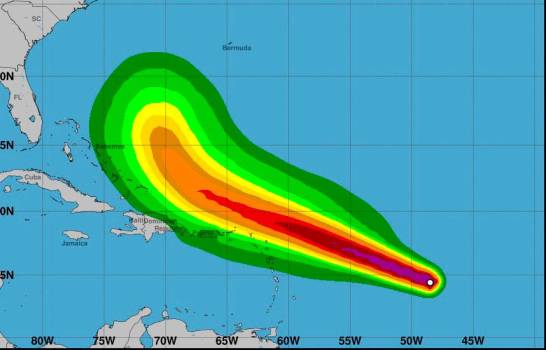 RD podría ser afectada por un huracán la próxima semana 