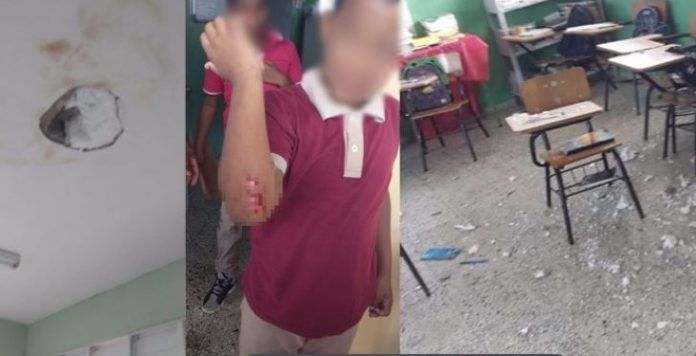 Rayo hiere un estudiante al caer en escuela de la provincia Duarte
