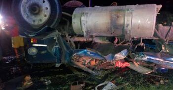 Accidente deja cinco muertos en Azua