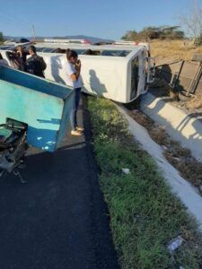Varios heridos tras accidente en Azua
