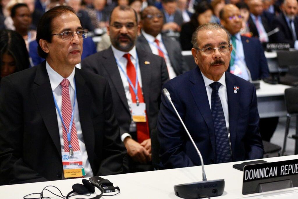 Presidente Medina participa en conferencia internacional sobre el Cambio Climático