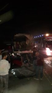 Varios heridos en San Juan tras accidente de tránsito