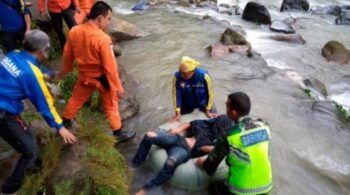 25 muertos en un accidente de autobús en Indonesia