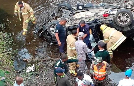 Seis muertos tras accidente  en Monte Plata