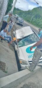 Se accidenta equipo de prensa de El Caribe