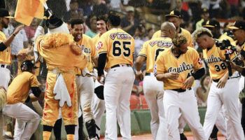 Águilas blanquean al Licey 6-0