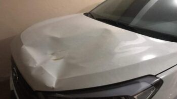 Cuidado al transitar por la 27 de febrero