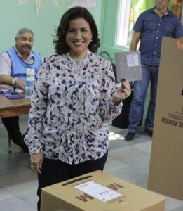 Margarita Cedeño, calificó de “amables” las declaraciones de Sergia Elena de Séliman