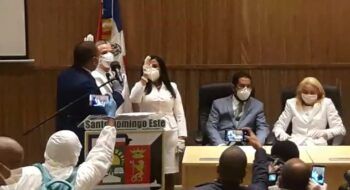 Manuel Jiménez  se juramenta como nuevo alcalde de Santo Domingo Este