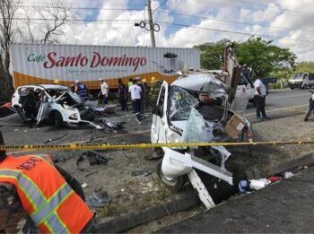 Un muerto y tres heridos durante accidente en la Autopista 6 de Noviembre