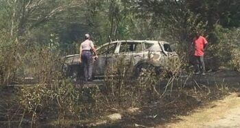 Pareja usa un “monte” de motel y causa incendio