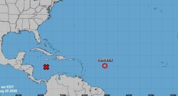 Depresión tropical indica pasaría por RD