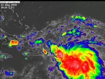 Tormenta tropical Laura alcanza los 85 kilómetros por hora hacia República Dominicana