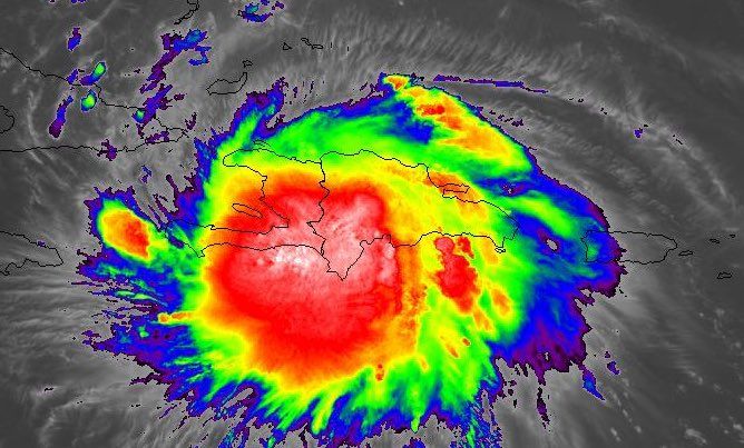 EN VIVO Mapa La Tormenta Tropical Laura