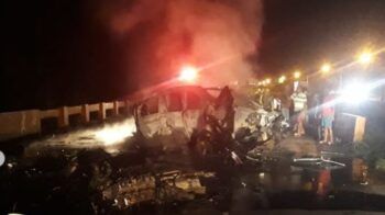 Accidente deja cuatro muerto en autopista Duarte