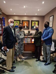 Presidente de Efemérides Patrias y viceministro de Defensa realizan reunión de trabajo