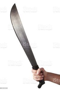 Hombre muere de un infarto tras su hermana perseguirlo con un machete