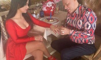 Franklin Mirabal se compromete con su novia