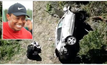 Se accidenta Tiger Woods