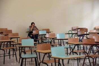 Los profesores en contra del regreso a las aulas