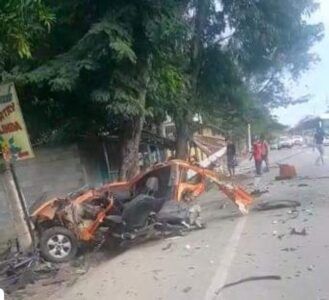Accidente deja un muerto y varios heridos en la Autopista Duarte