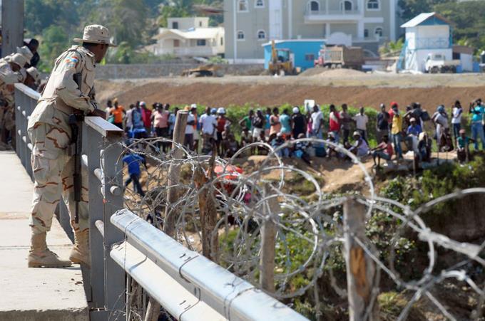 Los haitianos están en contra de verja perimetral en la frontera