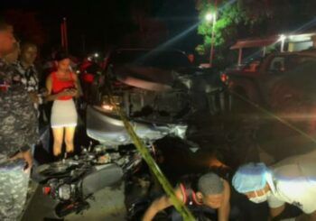 Un muerto y un herido en Sánchez tras accidente de tránsito