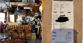 Cliente deja propina de $10,000 en restaurante de Florida