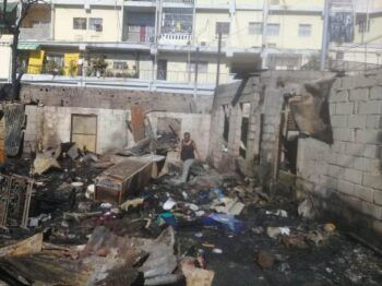 Se queman 30 casas en Villa Duarte