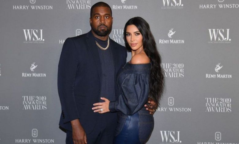 Kanye West no responde al pedido de divorcio de Kim Kardashian