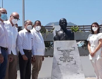 Efemérides Patrias inaugura plaza y busto en honor al patriota Gregorio Urbano Gilbert