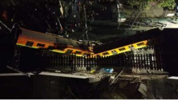 23 muertos en México tras el desplome de un puente del metro