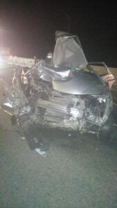 Se registra fuerte accidente de tránsito en Las Américas