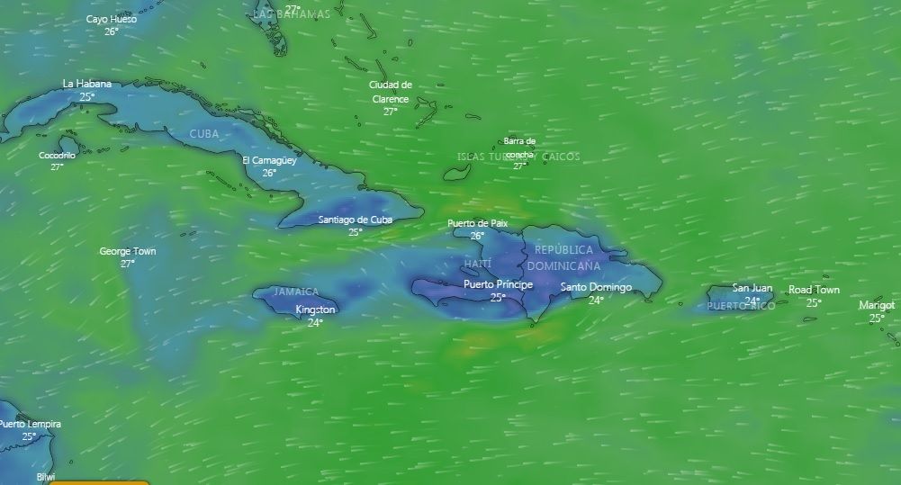 Onda tropical se acercará el viernes a la República Dominicana
