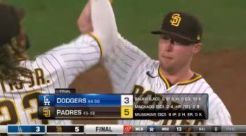 VIDEO: Padres de San Diego vencen a Dodgers para su primero barrida en ocho años