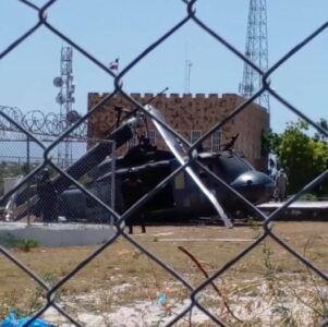 Cae helicóptero en Jimaní