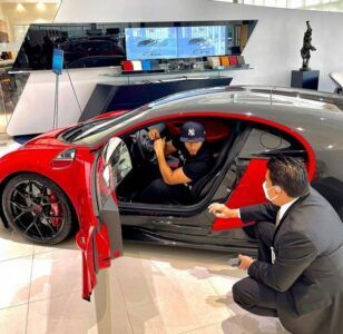 ¿Incendiaron el Bugatti de El Alfa en Miami?